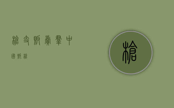 枪支贩卖群（中国贩枪）