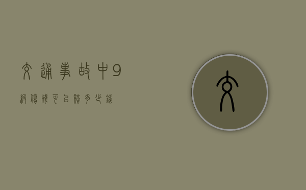 交通事故中9级伤残可以赔多少钱