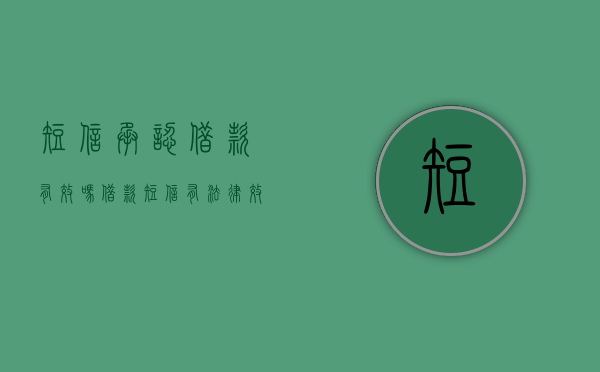短信承认借款有效吗（借款短信有法律效力吗知乎文章）