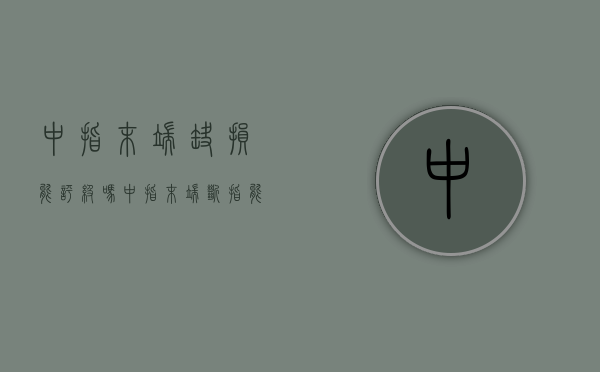 中指末端缺损能评级吗（中指末端断指能达到几级伤残）