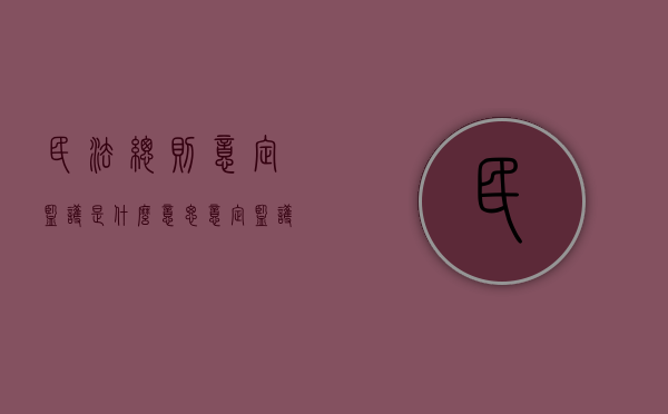 民法总则意定监护是什么意思？（意定监护的利弊是什么）