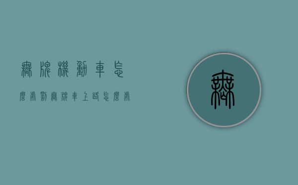 无牌机动车怎么处罚（无牌车上路怎么处罚）
