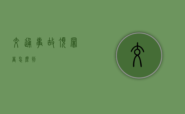 交通事故顶罪者怎么判