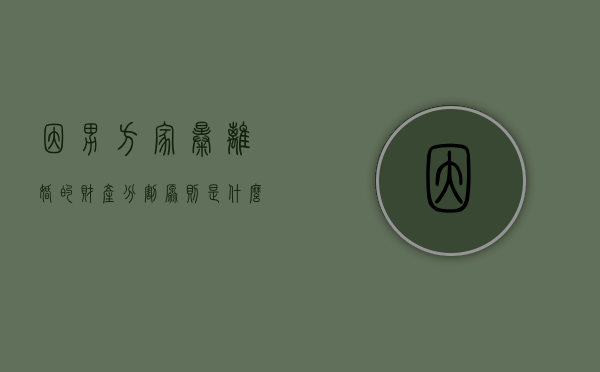 因男方家暴离婚的财产分割原则是什么（男方家暴女方起诉离婚法庭怎么判）