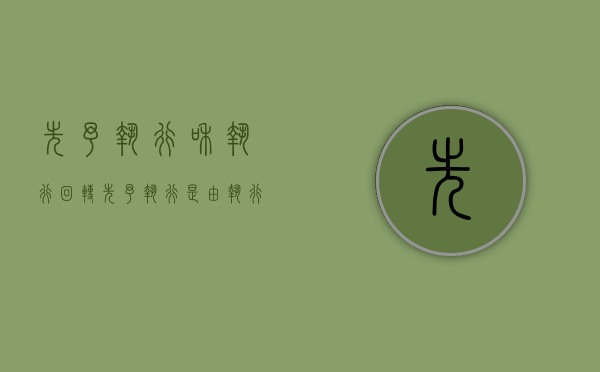 先予执行和执行回转（先予执行是由执行局执行吗）