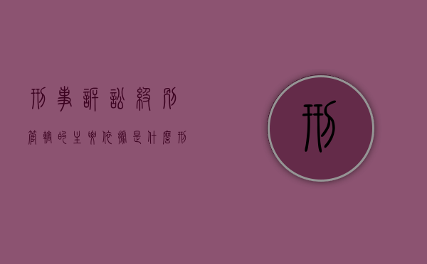 刑事诉讼级别管辖的主要依据是什么（刑事诉讼规则管辖）