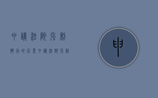 申请法院强制执行的后果（申请法院强制执行的后果有哪些）