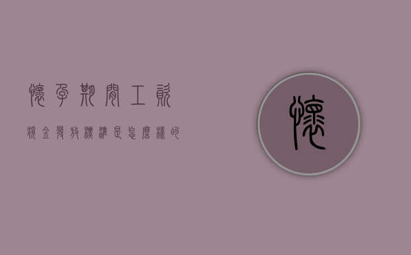 怀孕期间工资奖金发放标准是怎么样的？（怀孕期间工资给绩效吗）
