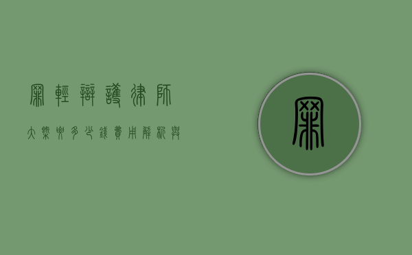 罪轻辩护律师大概要多少钱？费用解析与影响因素
