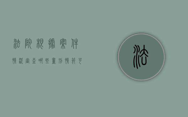 法院根据案件情况审查哪些量刑情节可以缓刑（法院根据案件审理情况对当事人提供的证据不予采信）