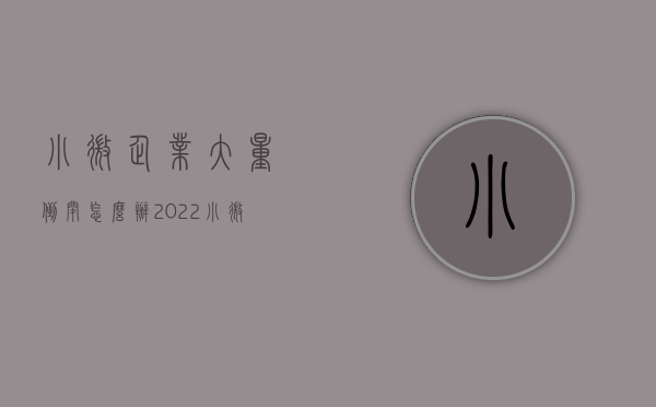小微企业大量倒闭怎么办（2022小微公司倒闭员工怎么赔偿）