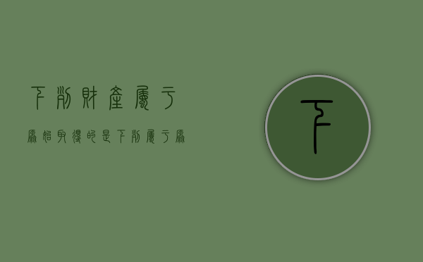 下列财产属于原始取得的是（下列属于原始取得的有）