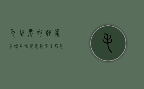 毛坯房的好处有哪些呢视频教学（毛坯房有啥）