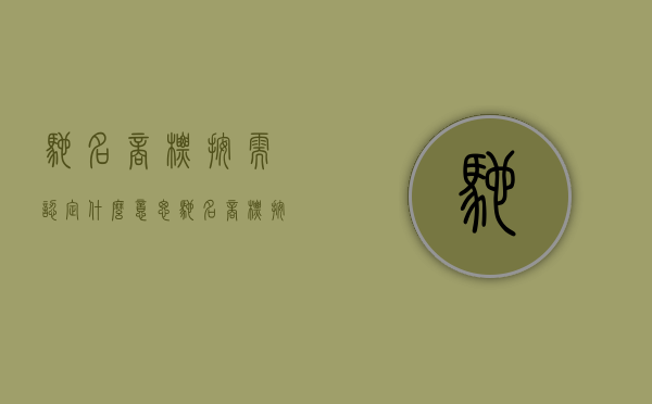 驰名商标按需认定什么意思（驰名商标按需认定识产权法）