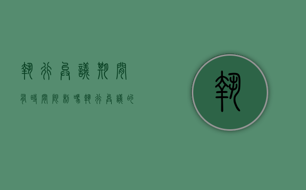 执行异议期间有时间限制吗（执行异议的期间）