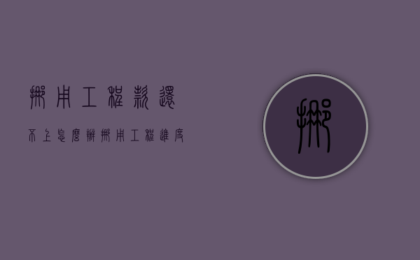 挪用工程款还不上怎么办（挪用工程进度款犯法吗）