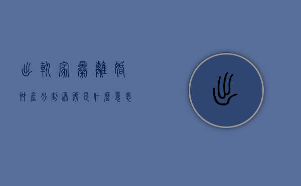 出轨家暴离婚财产分割原则是什么意思（出轨家暴离婚财产分割原则是什么？）